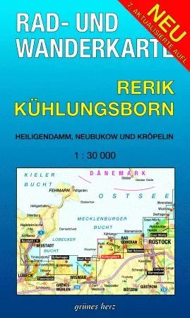 Rad und wanderkarte - und, rerik