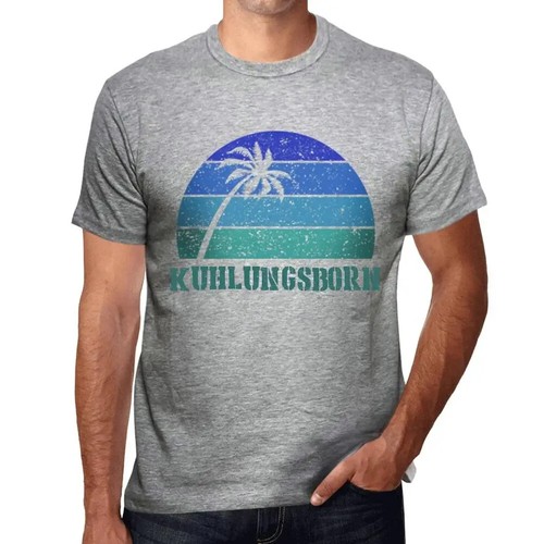 Herren grafik shirt palme - herren, t-shirt