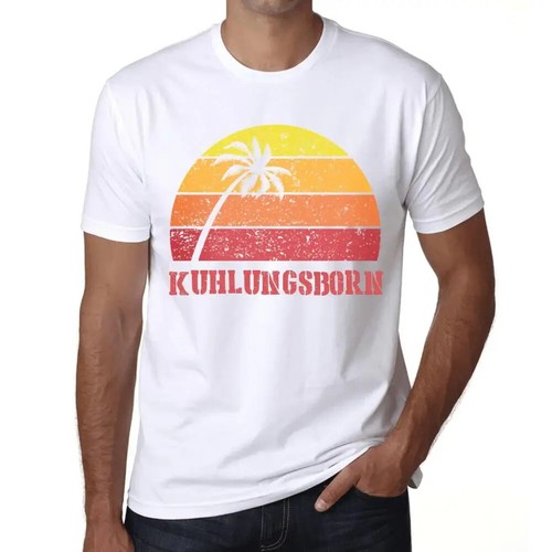 Herren grafik shirt - t-shirt, palme